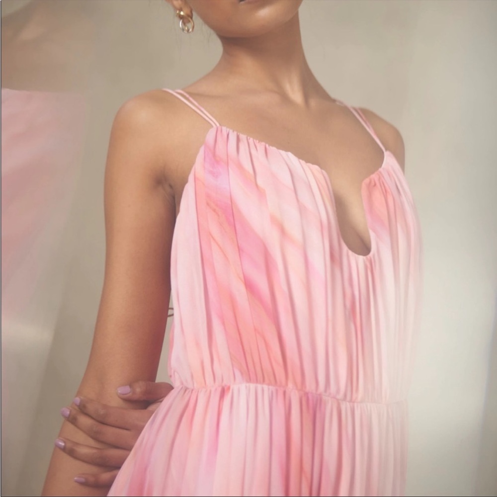 Aiifos Madeleine Pink Maxi Dress - size XS - Picture 3 of 9